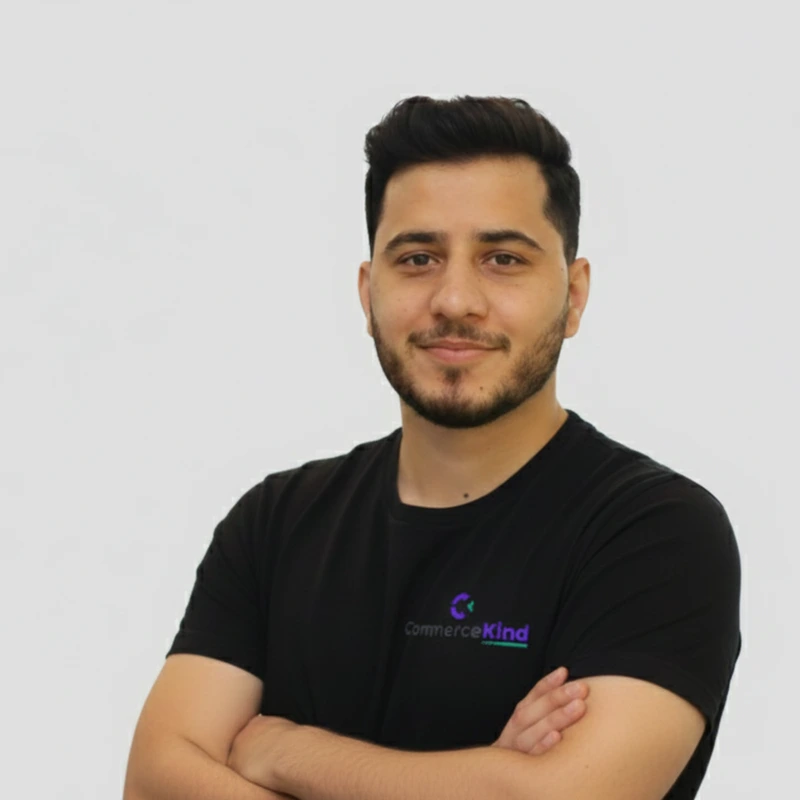 Hamza M., CEO and Co-Founder of CommerceKind