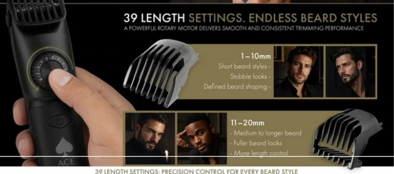 A+ comparison module – StyleCraft ACE · 39 length settings